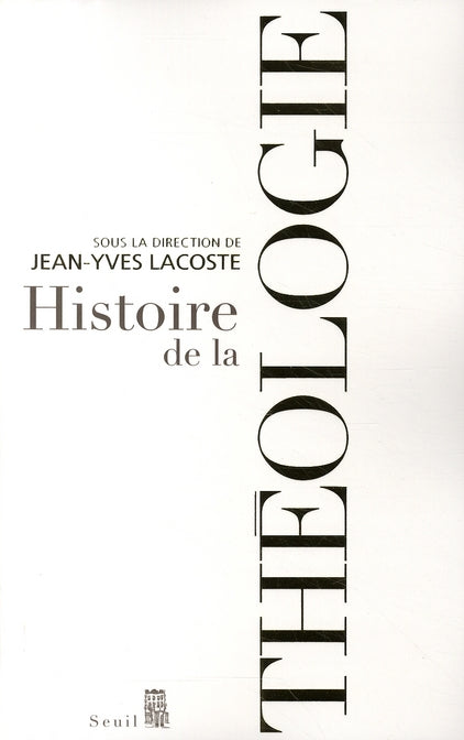 Histoire de la theologie