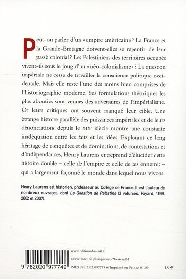L'Empire et ses ennemis ; la question impériale dans l'histoire