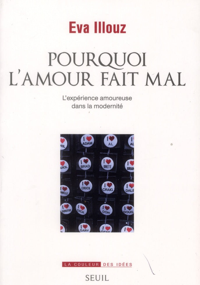 Pourquoi l'amour fait mal : l'expérience amoureuse dans la modernité