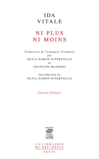 Ni plus ni moins