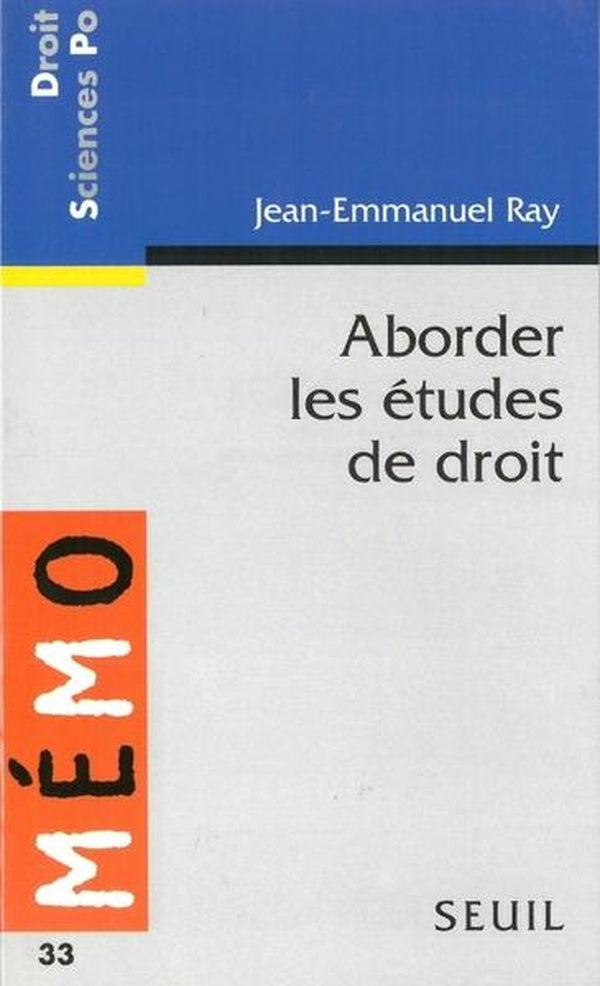 Aborder les etudes de droit