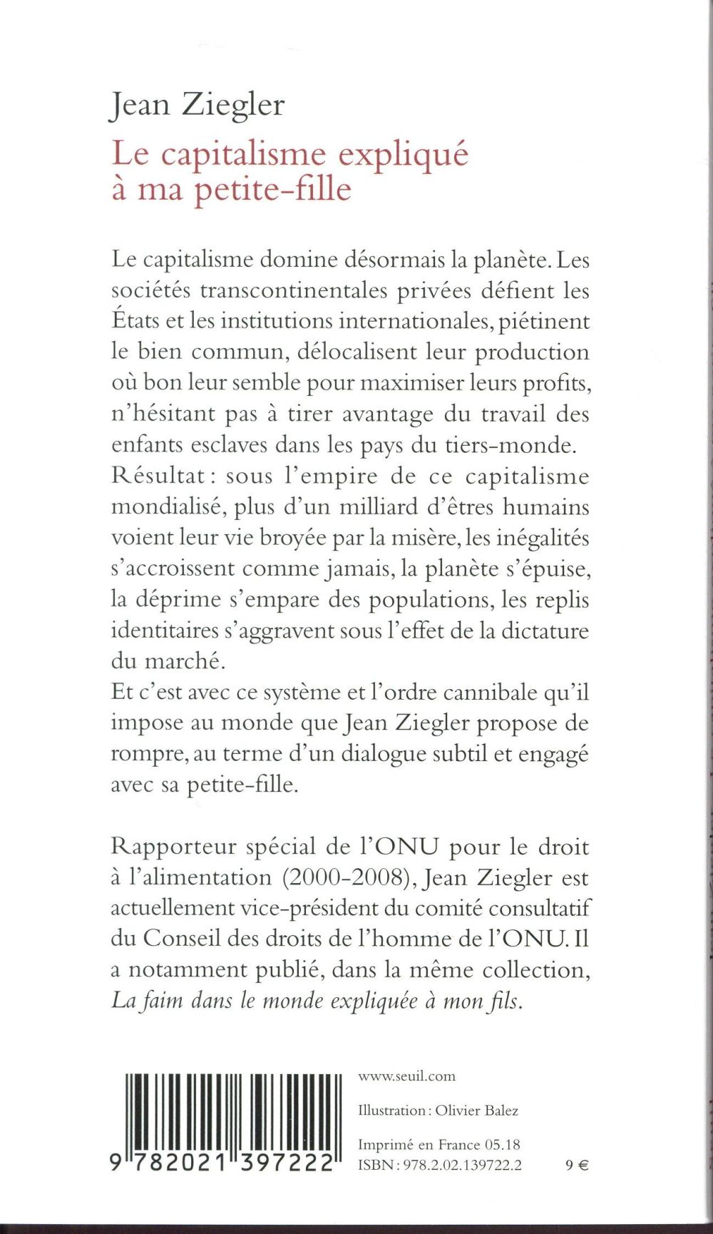 Le capitalisme expliqué à ma petite-fille (en espérant qu'elle en verra la fin)