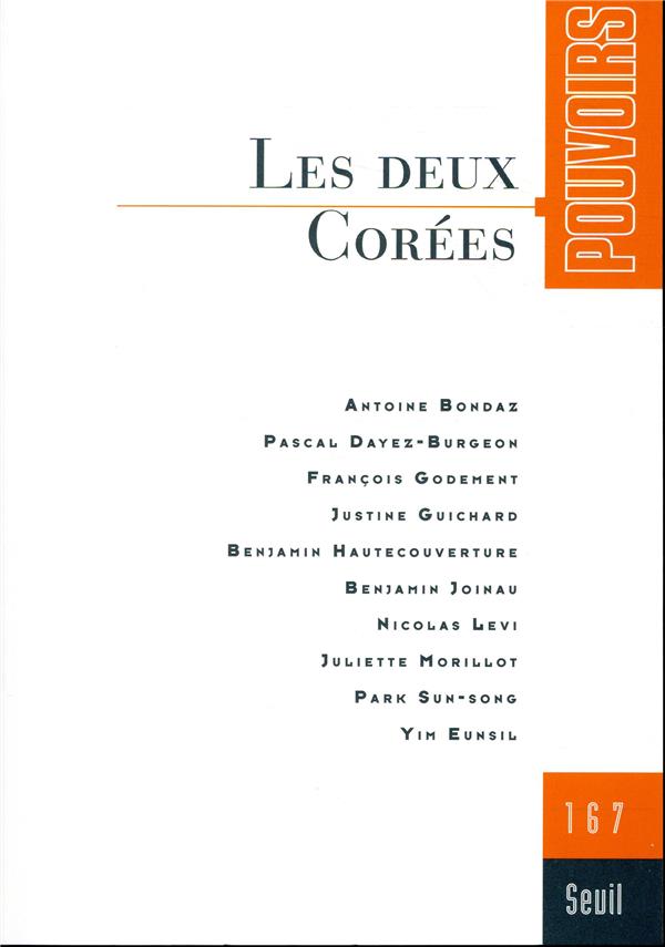 Pouvoirs n.167 : les deux Corées