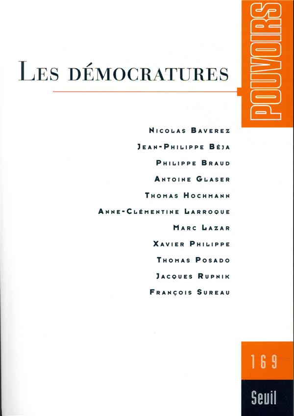 Pouvoirs n.169 : les démocratures
