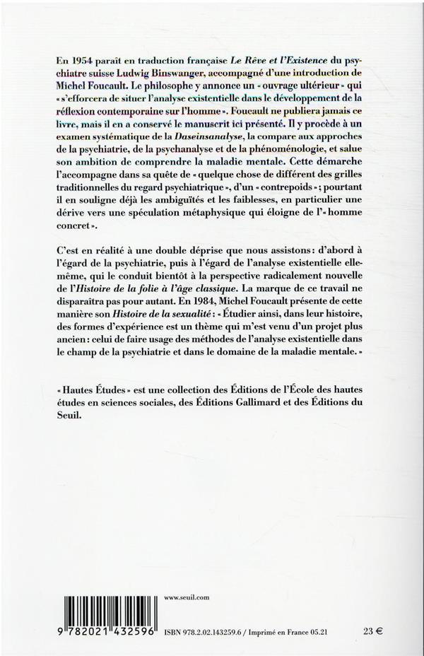 Binswanger et l'analyse existentielle : manuscrit inédit