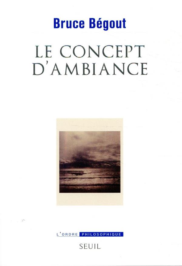 Le concept d'ambiance