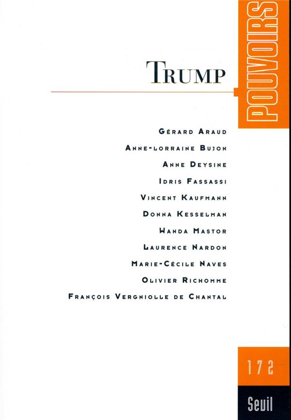 Pouvoirs n.172 : Trump