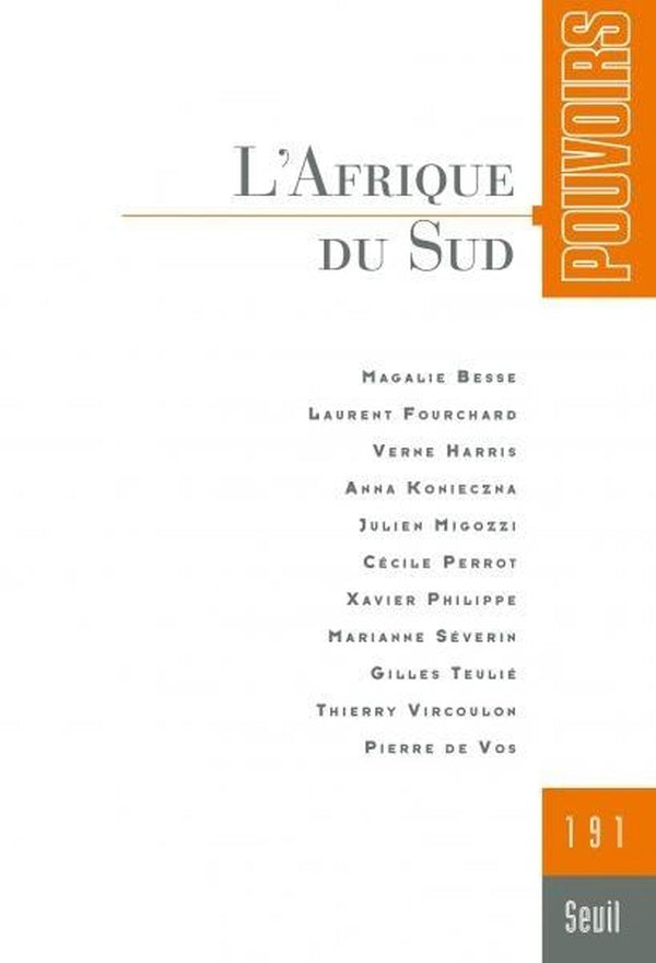 Pouvoirs n.191 : L'Afrique du Sud