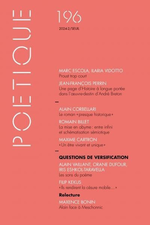Revue poétique n.196