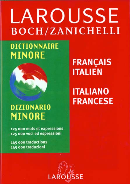 Dictionnaire minore francais-italien