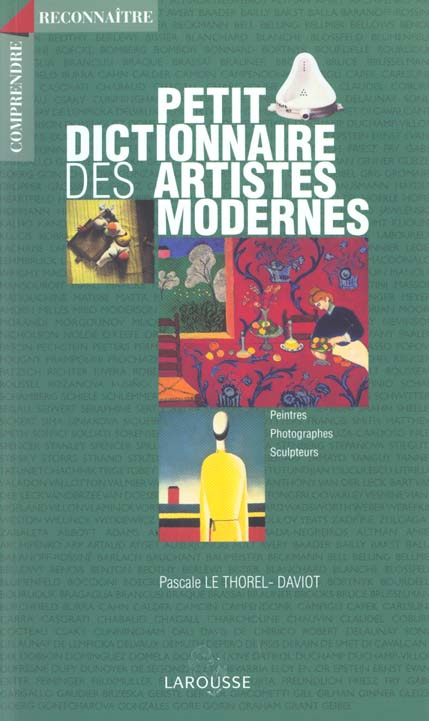 Petit dictionnaire des artistes modernes