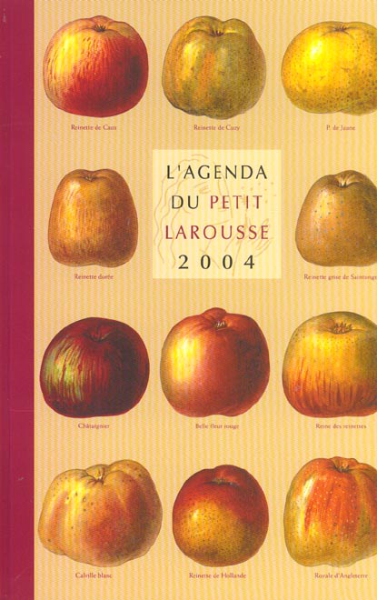 L'agenda du petit larousse 2004