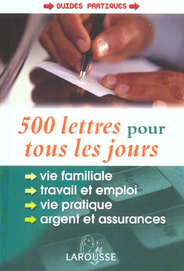 500 lettres pour tous les jours
