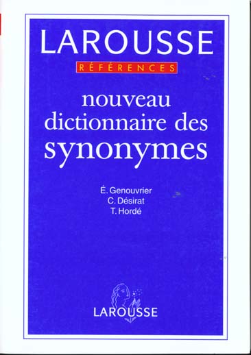 Dictionnaire des synonymes