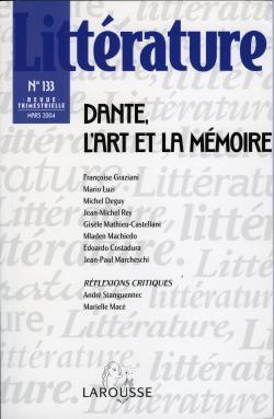 Revue litteraire n133 1/2004