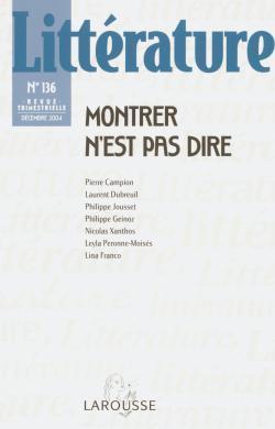 Revue litterature t.136