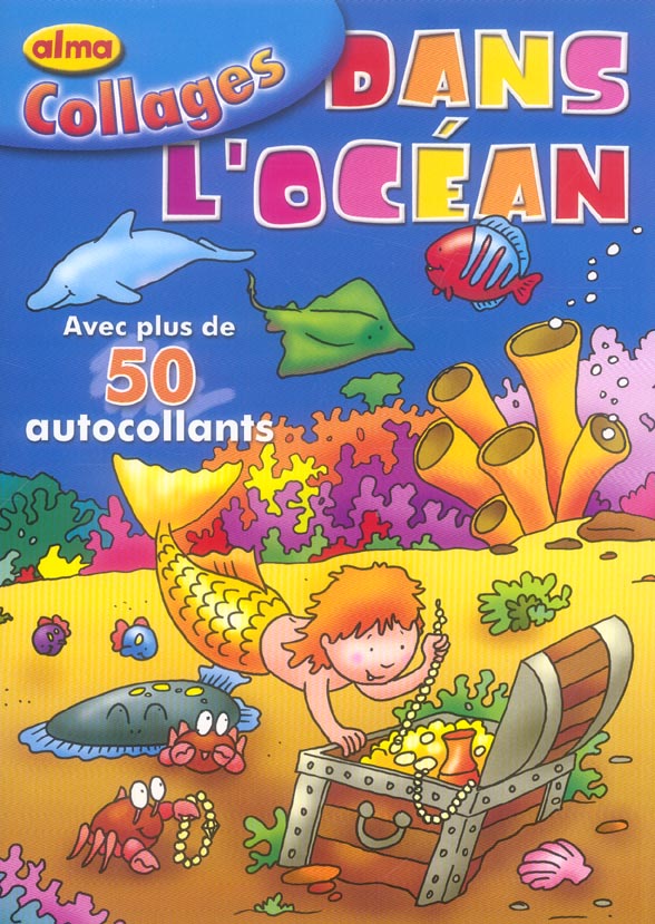 Collages dans l'ocean