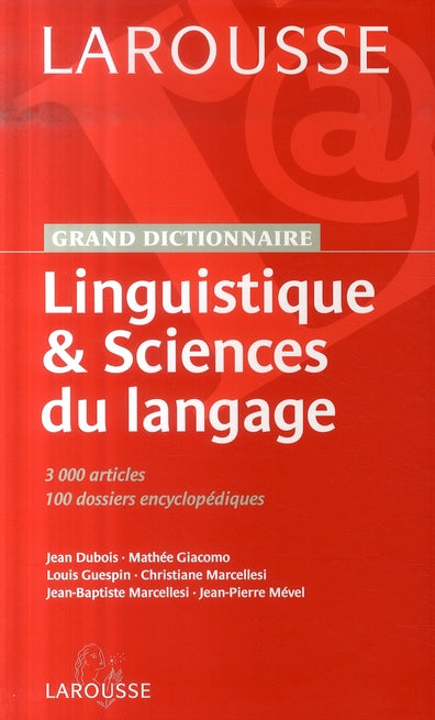 Dictionnaire de linguistique