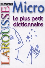 Dictionnaire Larousse micro français