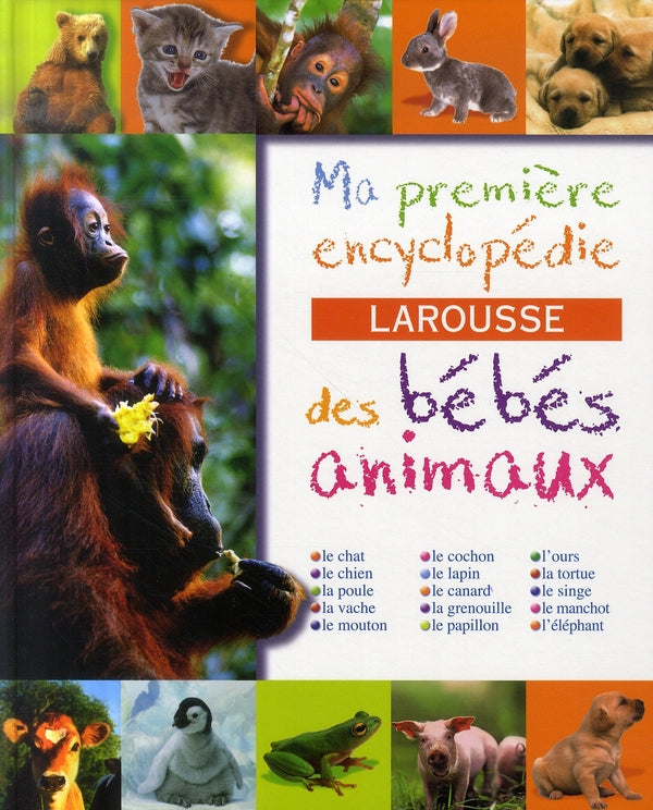 Ma première encyclopédie Larousse des bébés animaux