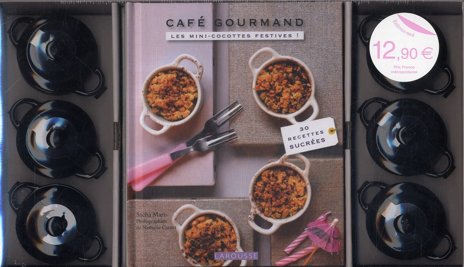 Café gourmand ; les mini cocottes festives