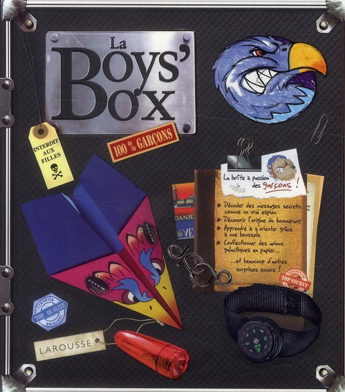 La boy's box ; la boîte à passion des garçons