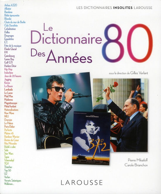 Le dictionnaire des années 80