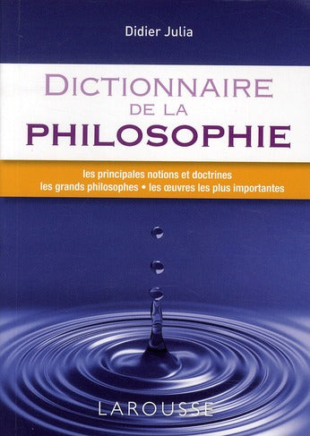 Dictionnaire de philosophie (édition 2011)