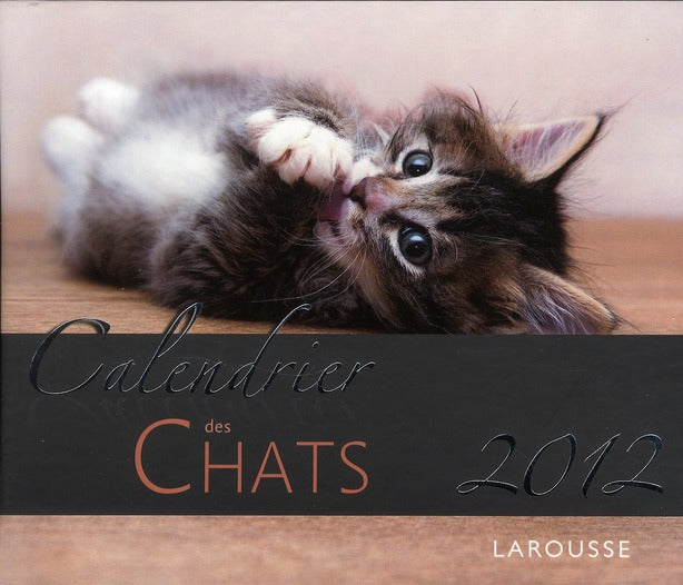 Calendrier chats 2012