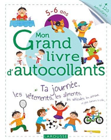 Mon grand livre d'autocollants ; la journée, les vêtements, les aliments...