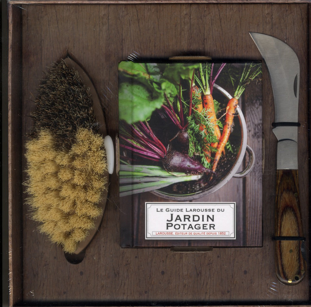 Le guide Larousse du jardin potager ; coffret