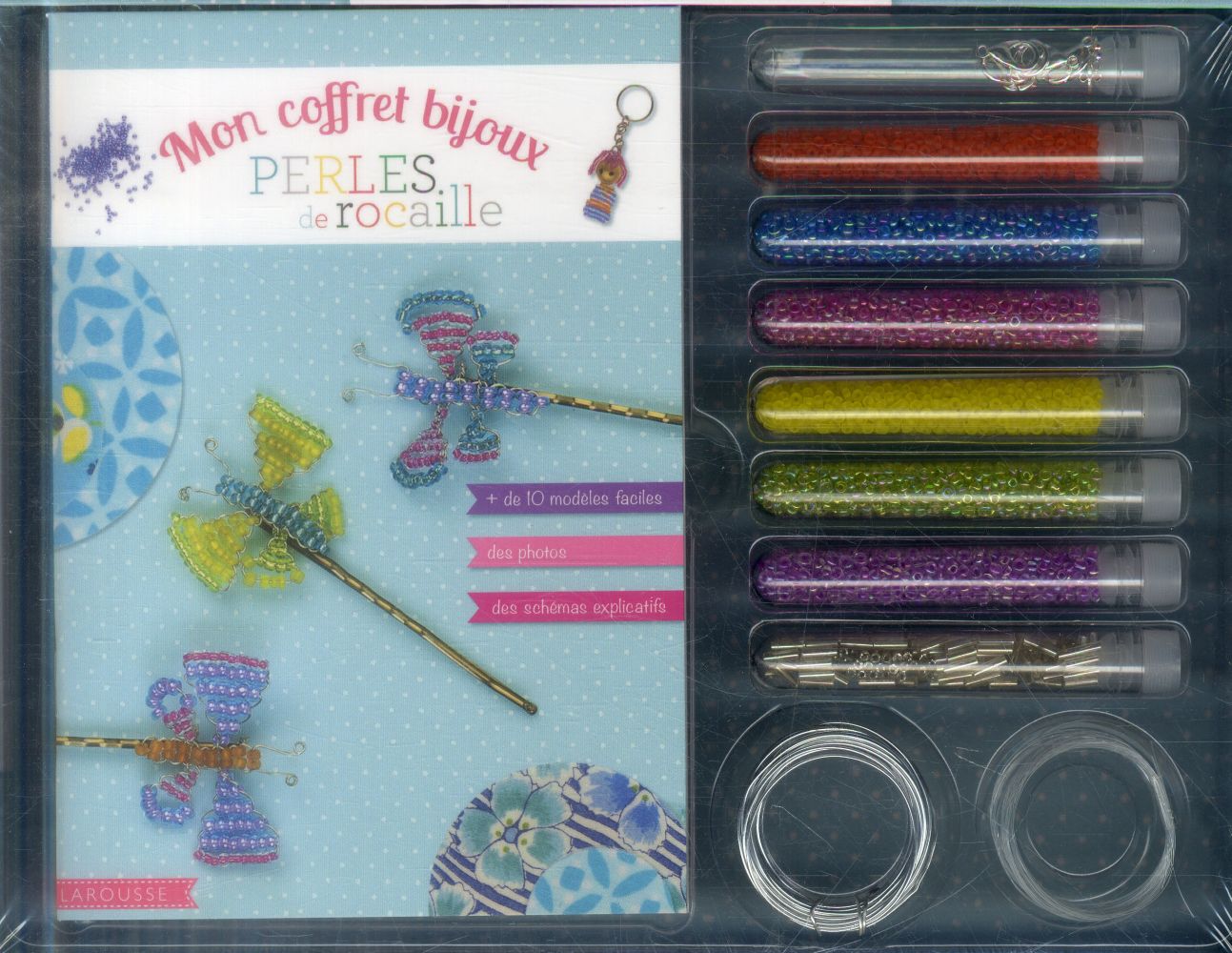 Mon coffret bijoux ; perles de rocaille