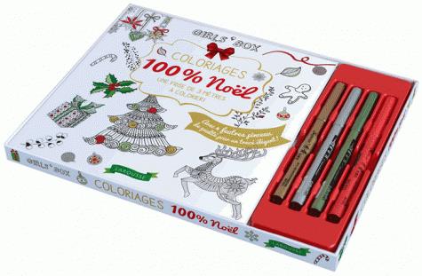 Coloriages 100 % Noël avec 4 feutres