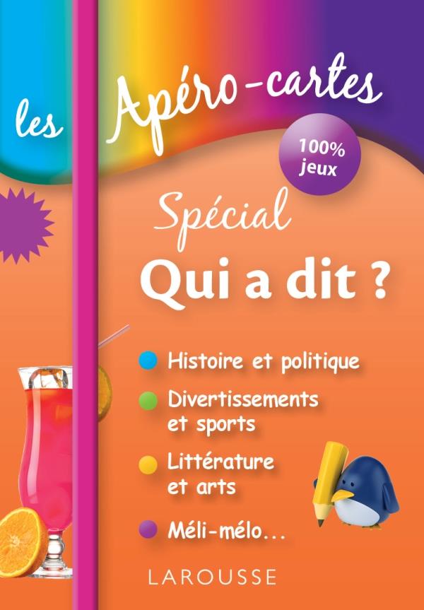 Les apéro-cartes ; spécial qui a dit ?