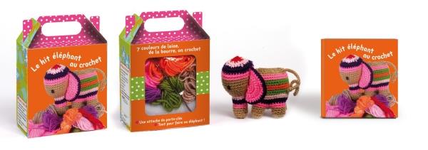 Le kit éléphant au crochet