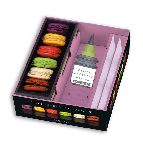 Petits macarons maison ; coffret