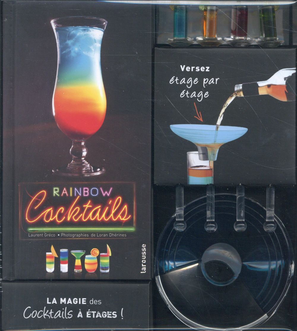 Rainbow coktails