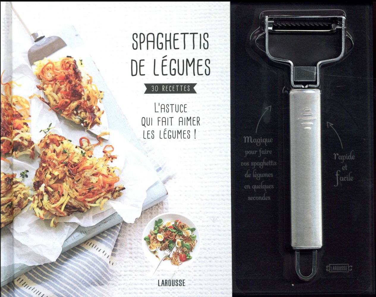 Spaghettis de légumes ; 40, recettes