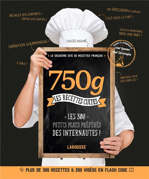 750 g ; les recettes cultes