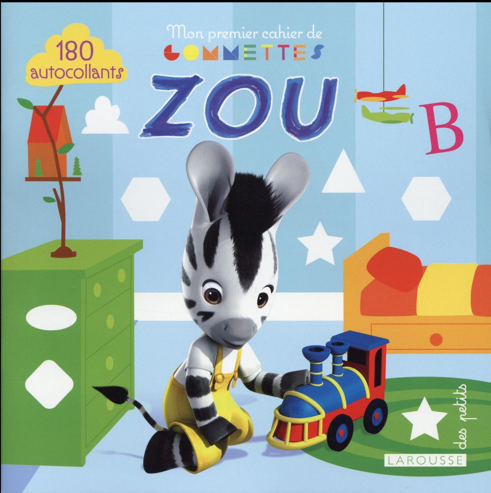 Mon premier cahier de gommettes Zou