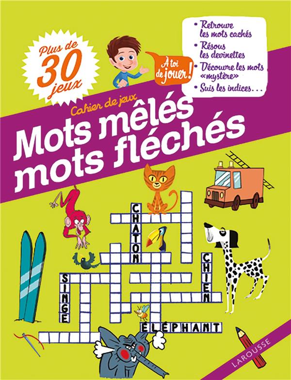 Mots mêlés et mots fléchés