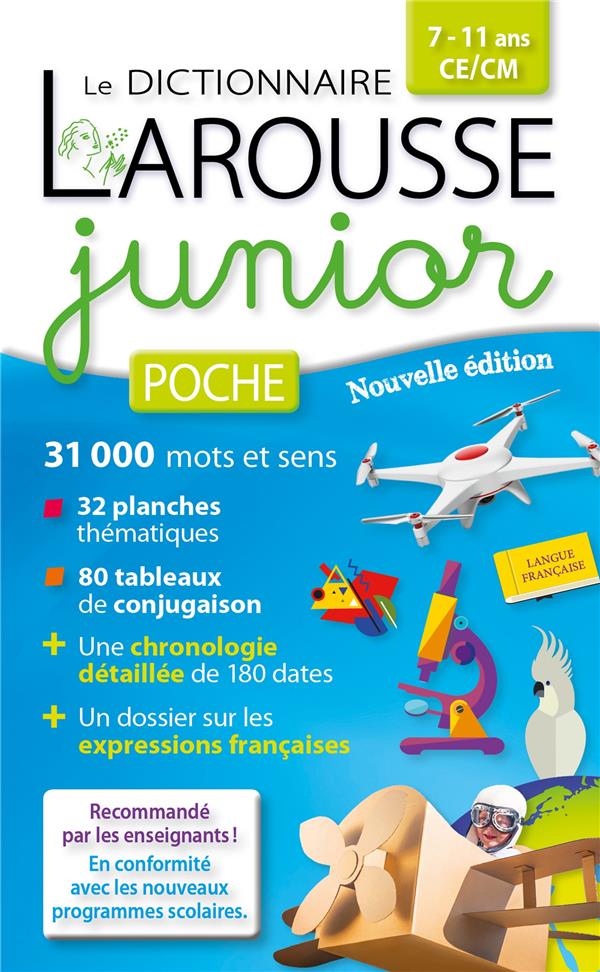 Dictionnaire Larousse junior poche (édition 2016)