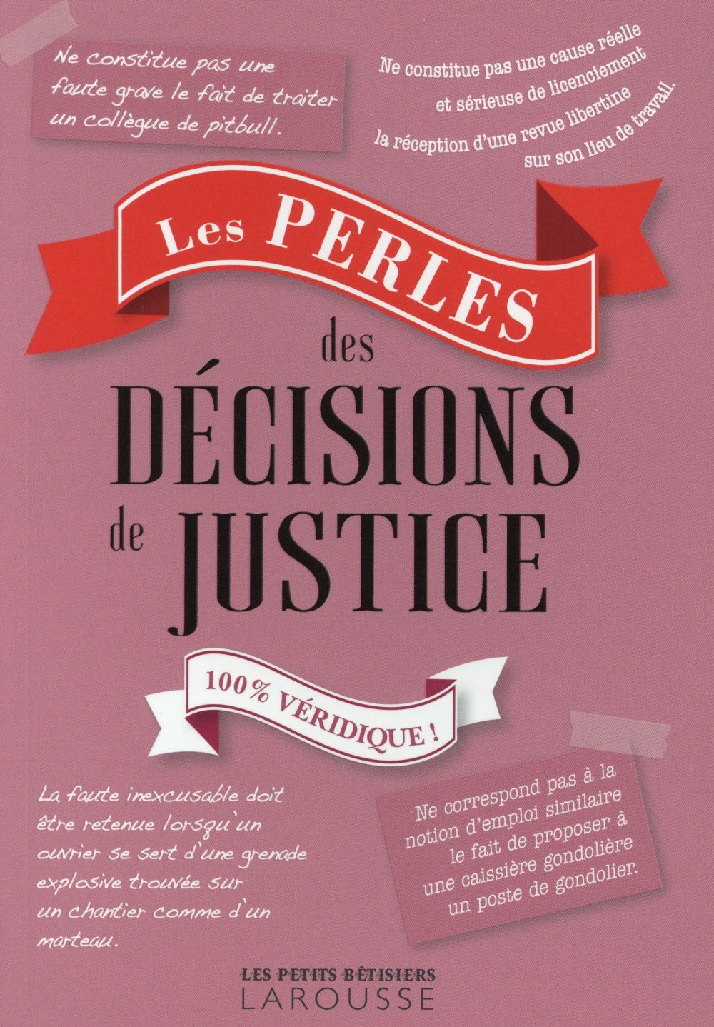 Les perles des décisions de justice