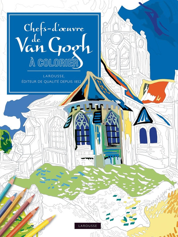 Van Gogh ; coloriages anti-stress