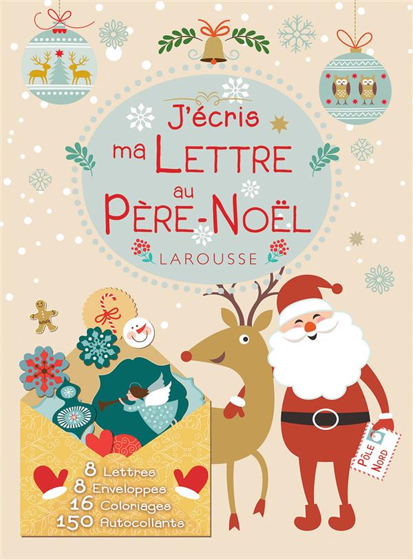 J'écris ma lettre au Père Noël