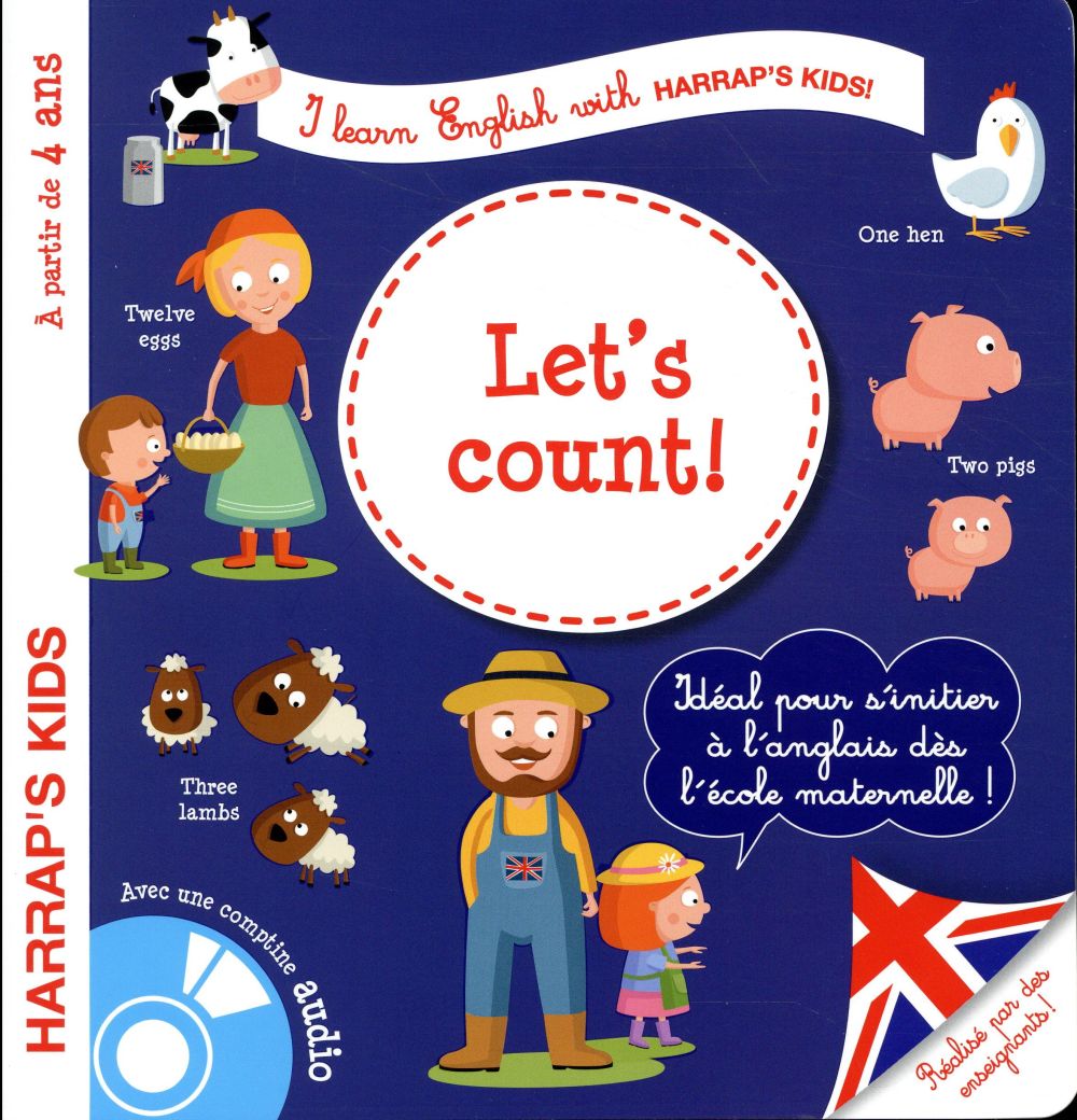 I learn English with Harrap's kids ! : let's count !