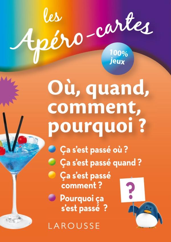 Apéro-cartes ; où, quand, comment, pourquoi ?