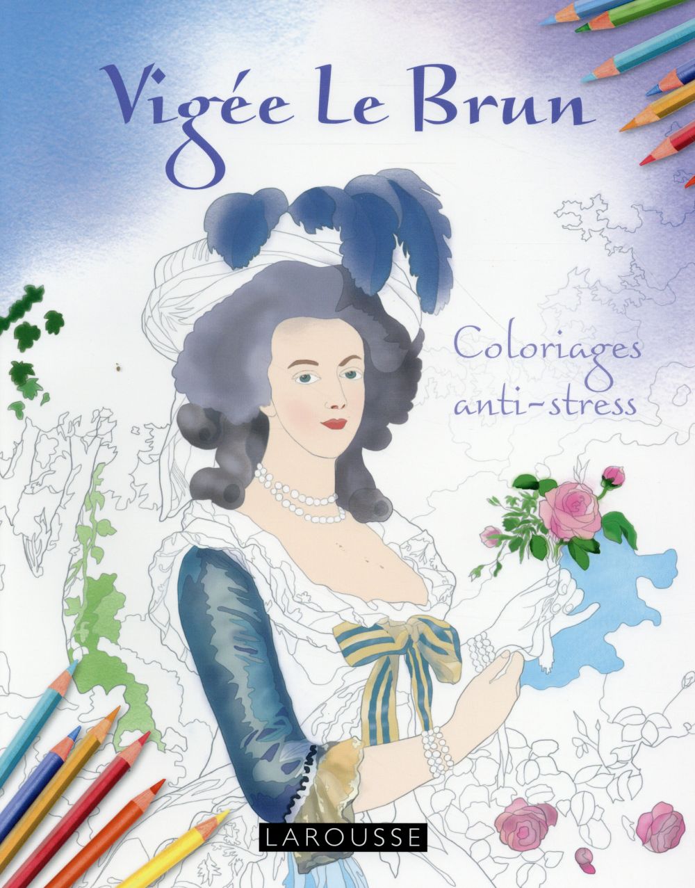 Vigée le Brun ; coloriages anti-stress