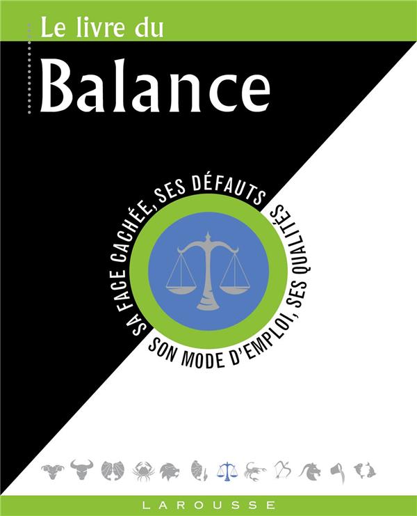Le livre de la balance