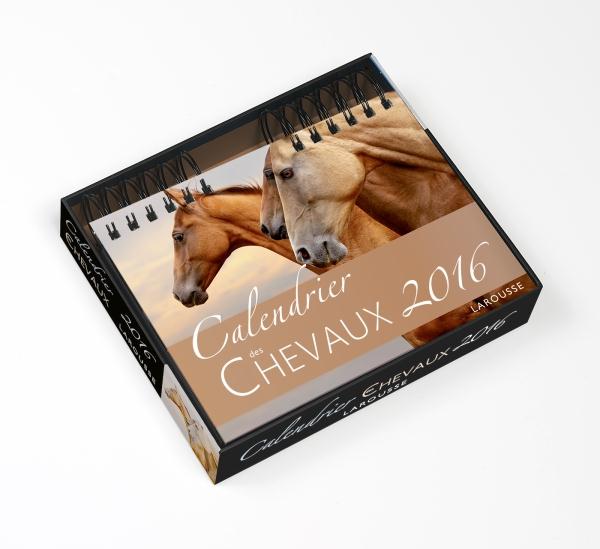 Chevaux ; calendrier (édition 2016)